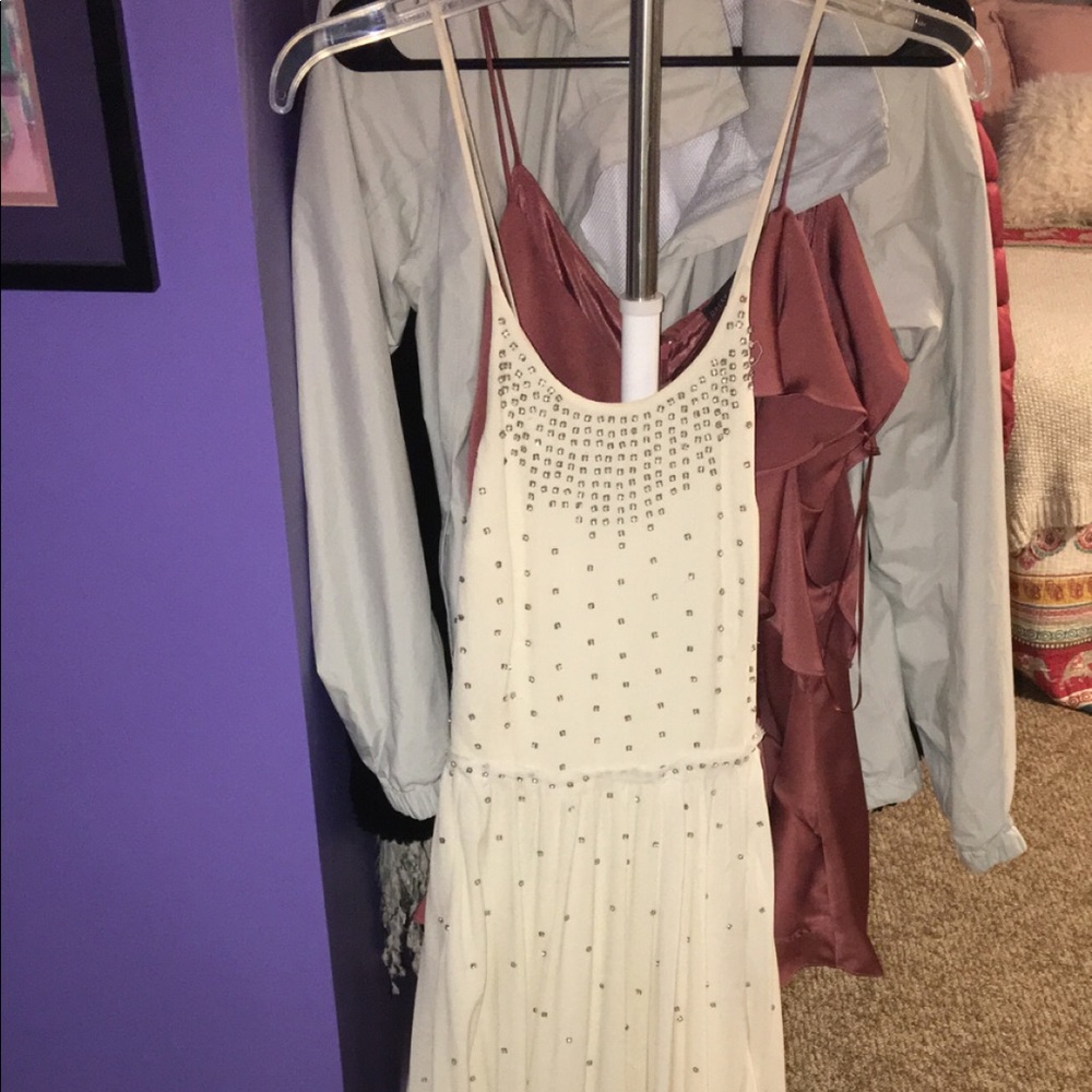 Free People beaded gown
